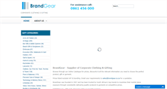Desktop Screenshot of brandgear.co.za